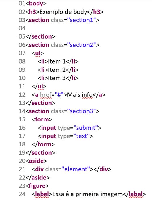 print exemplo html5