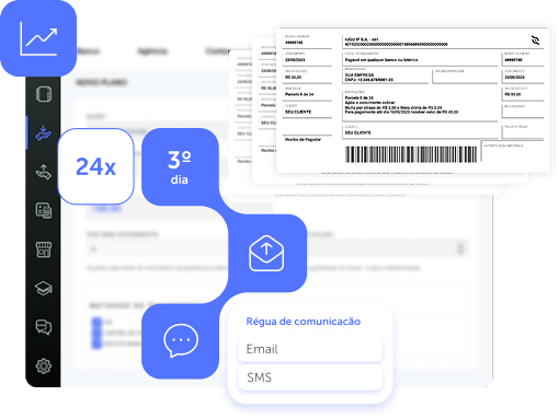 Ofereça a opção de carnê pelo iugu Cobrança, uma solução de pagamentos com vantagens para o seu negócio e os seus clientes.